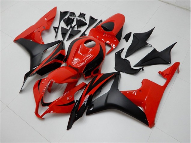 Schwarz Rot CBR 600 RR 07-08 Vollverkleidung Schwarz Rot CBR 600 RR 07-08 Vollverkleidung
