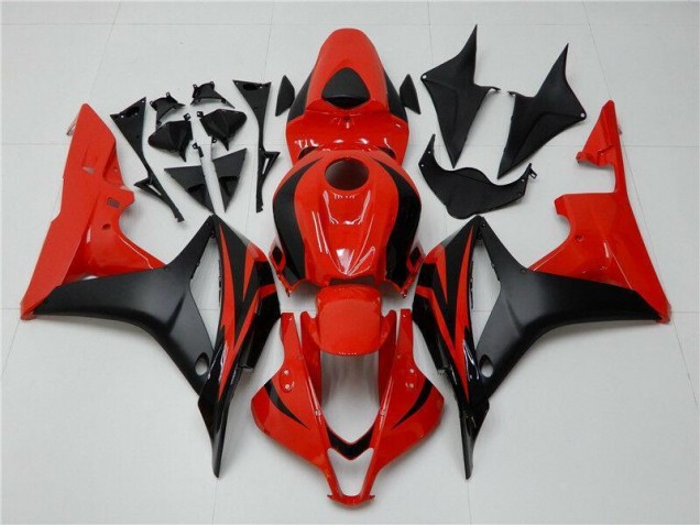 Schwarz Rot CBR 600 RR 07-08 Vollverkleidung Schwarz Rot CBR 600 RR 07-08 Vollverkleidung