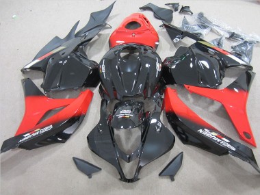 Schwarz Rot CBR 600 RR 09-12 Verkleidungen