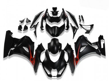 Schwarz Rot GSXR 1000 17-23 Verkleidungen