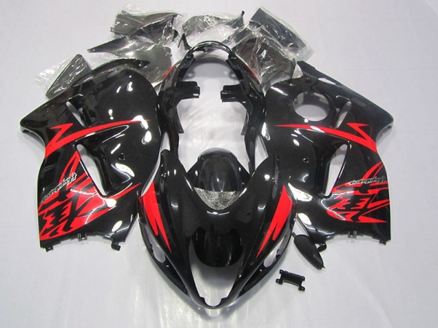 Schwarz Rot GSXR 1300 Hayabusa 96-07 Verkleidungen Schwarz Rot GSXR 1300 Hayabusa 96-07 Verkleidungen