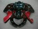Schwarz Rot GSXR 600 / 750 K1 K2 K3 01-03 Verkleidungen Schwarz Rot GSXR 600 / 750 K1 K2 K3 01-03 Verkleidungen