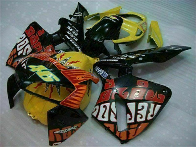 Schwarz Rot Gelb 46 CBR 600 RR 05-06 Verkleidungen Schwarz Rot Gelb 46 CBR 600 RR 05-06 Verkleidungen