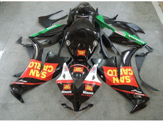 Schwarz Rot Gelb San Carlo CBR 1000 RR 12-16 Verkleidungen Schwarz Rot Gelb San Carlo CBR 1000 RR 12-16 Verkleidungen