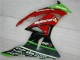 Schwarz Rot Grün Motocard ZX6R 09-12 Verkleidungen