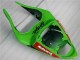 Schwarz Rot Grün Motocard ZX6R 09-12 Verkleidungen