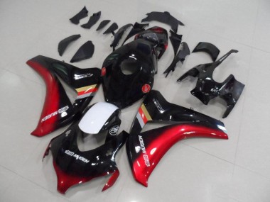 Schwarz Rot Mugen CBR 1000 RR 08-11 Verkleidung