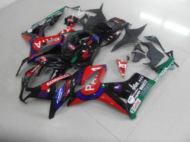 Schwarz Rot Pata CBR 600 RR 07-08 Verkleidungen