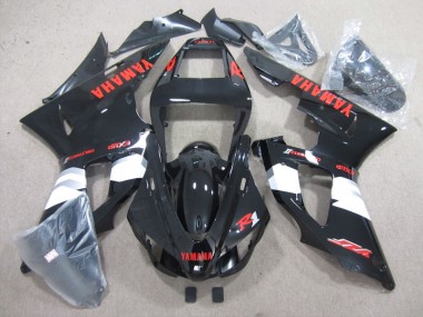 Schwarz Rot R1 09-11 Vollverkleidung