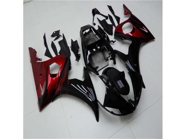 Schwarz Rot R6 03-05 Verkleidungen