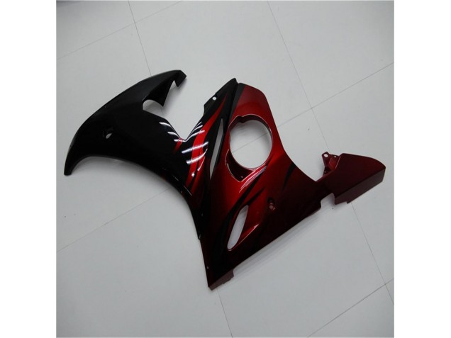 Schwarz Rot R6 03-05 Verkleidungen