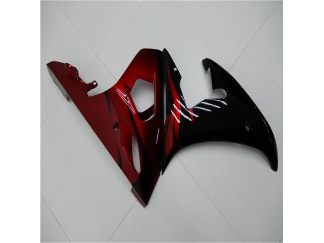 Schwarz Rot R6 03-05 Verkleidungen