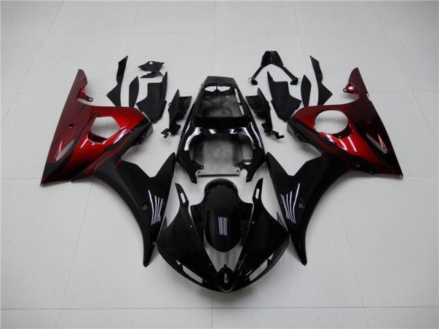 Schwarz Rot R6 03-05 Verkleidungen
