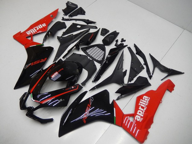 Schwarz Rot RSV4 09-15 Verkleidungen Schwarz Rot RSV4 09-15 Verkleidungen