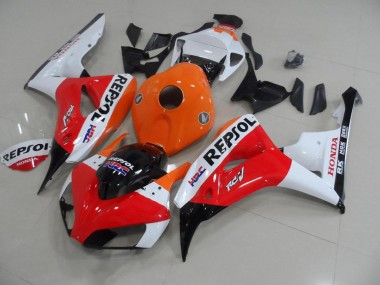 Schwarz Rot Weiß Repsol CBR 1000 RR 06-07 Verkleidungen