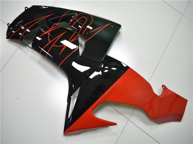 Schwarz Rot ZX10R 06-07 Verkleidungen Schwarz Rot ZX10R 06-07 Verkleidungen