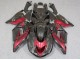 Schwarz Rot ZX14R ZZR 1400 06-11 Verkleidung
