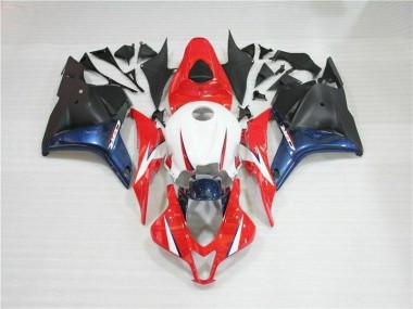 Schwarz Rote Weiß CBR 600 RR 09-12 Verkleidung