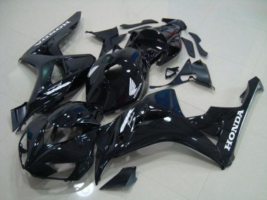 Schwarz Silber Aufkleber CBR 1000 RR 06-07 Verkleidungen