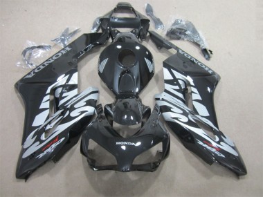 Schwarz Silber CBR 1000 RR 04-05 Verkleidungen