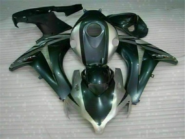 Schwarz Silber CBR 1000 RR 08-11 Verkleidungen