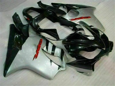 Schwarz Silber CBR 600 F4i 01-03 Verkleidung