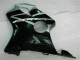 Schwarz Silber CBR 600 F4i 01-03 Verkleidungen