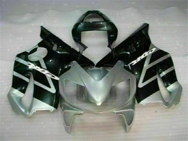 Schwarz Silber CBR 600 F4i 01-03 Verkleidungen