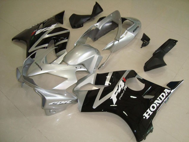 Schwarz Silber CBR 600 F4i 04-07 Verkleidung Schwarz Silber CBR 600 F4i 04-07 Verkleidung
