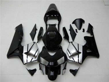 Schwarz Silber CBR 600 RR 03-04 Verkleidungen