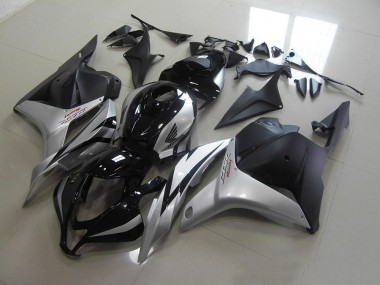 Schwarz Silber CBR 600 RR 09-12 Verkleidungen