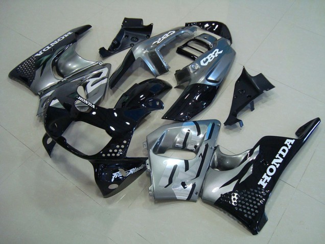 Schwarz Silber CBR 900 RR 893 96-97 Verkleidungen