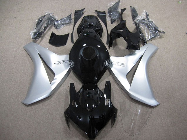 Schwarz Silber Feuerklinge CBR 1000 RR 08-11 Verkleidungen Schwarz Silber Feuerklinge CBR 1000 RR 08-11 Verkleidungen
