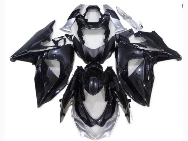 Schwarz Silber GSXR 1000 K9 09-16 Verkleidungen