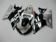 Schwarz Silber GSXR 600 / 750 K1 K2 K3 01-03 Verkleidungen
