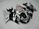 Schwarz Silber GSXR 600 / 750 K1 K2 K3 01-03 Verkleidungen