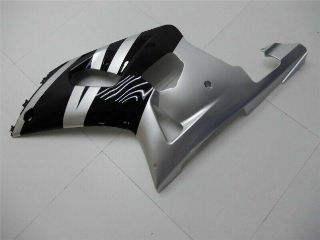 Schwarz Silber GSXR 600 / 750 K1 K2 K3 01-03 Verkleidungen