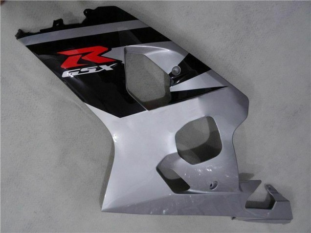 Schwarz Silber GSXR 600 / 750 K4 04-05 Verkleidungen Schwarz Silber GSXR 600 / 750 K4 04-05 Verkleidungen
