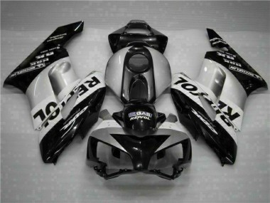 Schwarz Silber Repsol CBR 1000 RR 04-05 Verkleidung