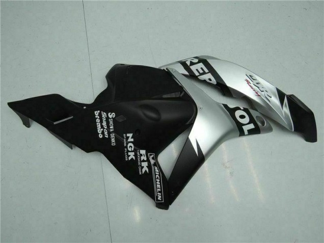 Schwarz Silber Repsol CBR 600 RR 09-12 Verkleidungen Schwarz Silber Repsol CBR 600 RR 09-12 Verkleidungen