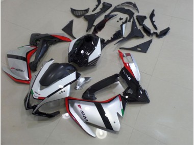 Schwarz Silber Rot RS4 50 125 11-18 Verkleidungen