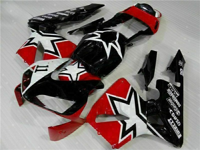 Schwarz Weiß 11 CBR 600 RR 03-04 Verkleidungen Schwarz Weiß 11 CBR 600 RR 03-04 Verkleidungen