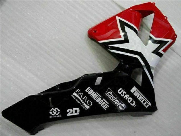 Schwarz Weiß 11 CBR 600 RR 03-04 Verkleidungen Schwarz Weiß 11 CBR 600 RR 03-04 Verkleidungen