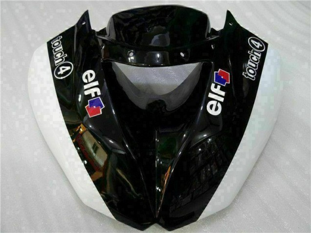 Schwarz Weiß 3M Touch4 ZX6R 09-12 Verkleidung