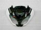 Schwarz Weiß 3M Touch4 ZX6R 09-12 Verkleidungen