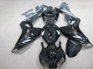 Schwarz Weiß Aufkleber CBR 1000 RR 06-07 Verkleidungen