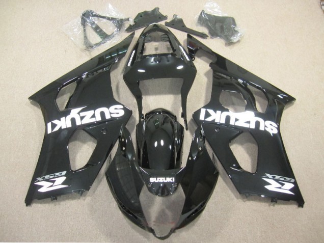 Schwarz Weiß Aufkleber GSXR 1000 K3 03-04 Verkleidungen Schwarz Weiß Aufkleber GSXR 1000 K3 03-04 Verkleidungen