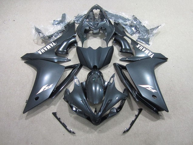 Schwarz Weiß Aufkleber R1 07-08 Vollverkleidung
