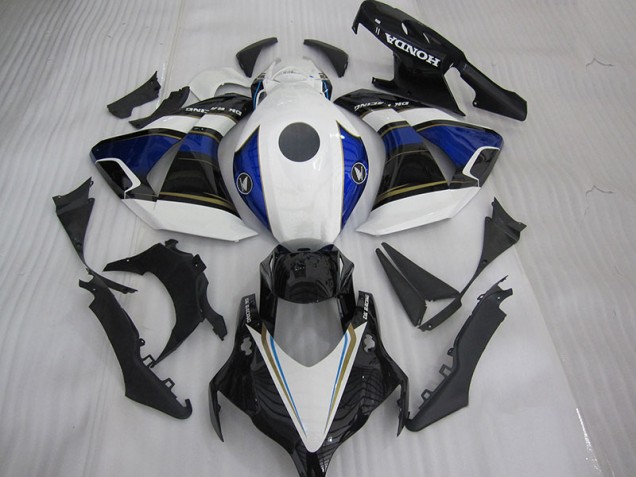 Schwarz Weiß Blau CBR 1000 RR 04-05 Verkleidungen Schwarz Weiß Blau CBR 1000 RR 04-05 Verkleidungen