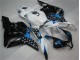 Schwarz Weiß Blau CBR 600 RR 09-12 Verkleidungen